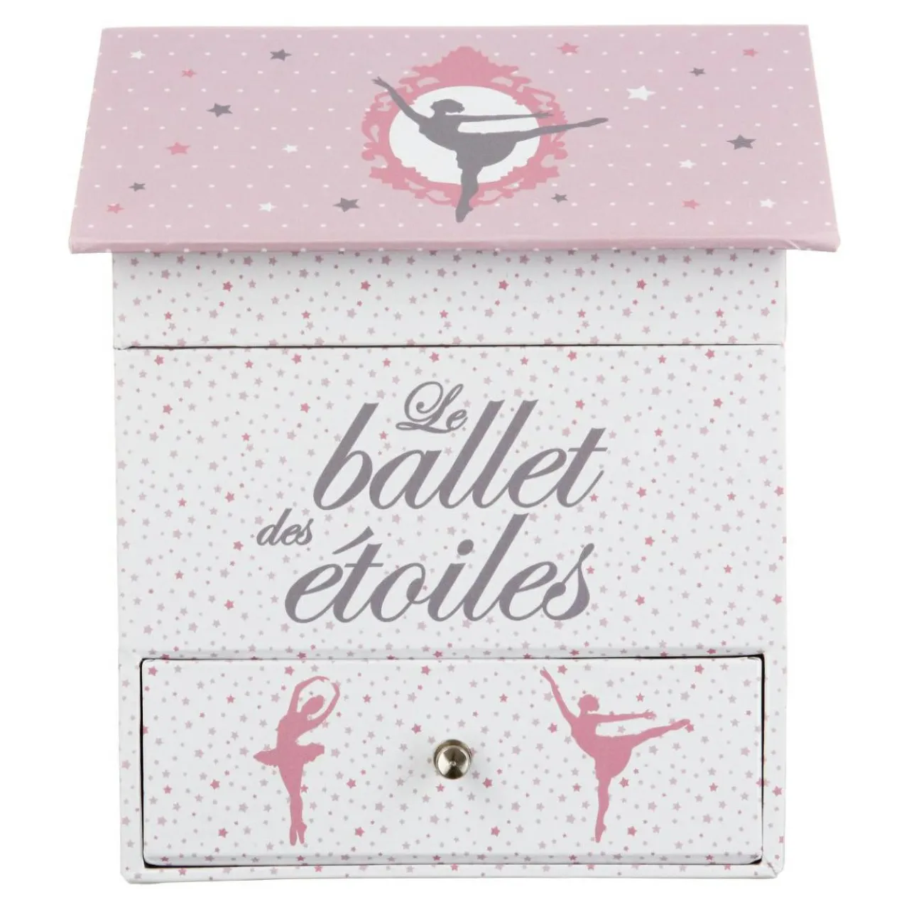 Atmosphera createur d'interieur for kids Boîte à musique enfant (H16 cm) Ballerine Rose Discount