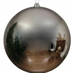 KAEMINGK Boule de Noël (D140 mm) Alpine Argent Clearance