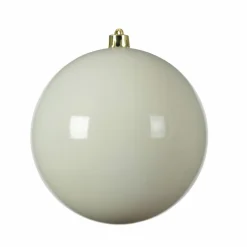 KAEMINGK Boule de Noël (D200 mm) Alpine Blanc laine Sale