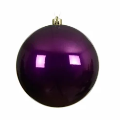 KAEMINGK Boule de Noël (D200 mm) Alpine Figue Violet Best