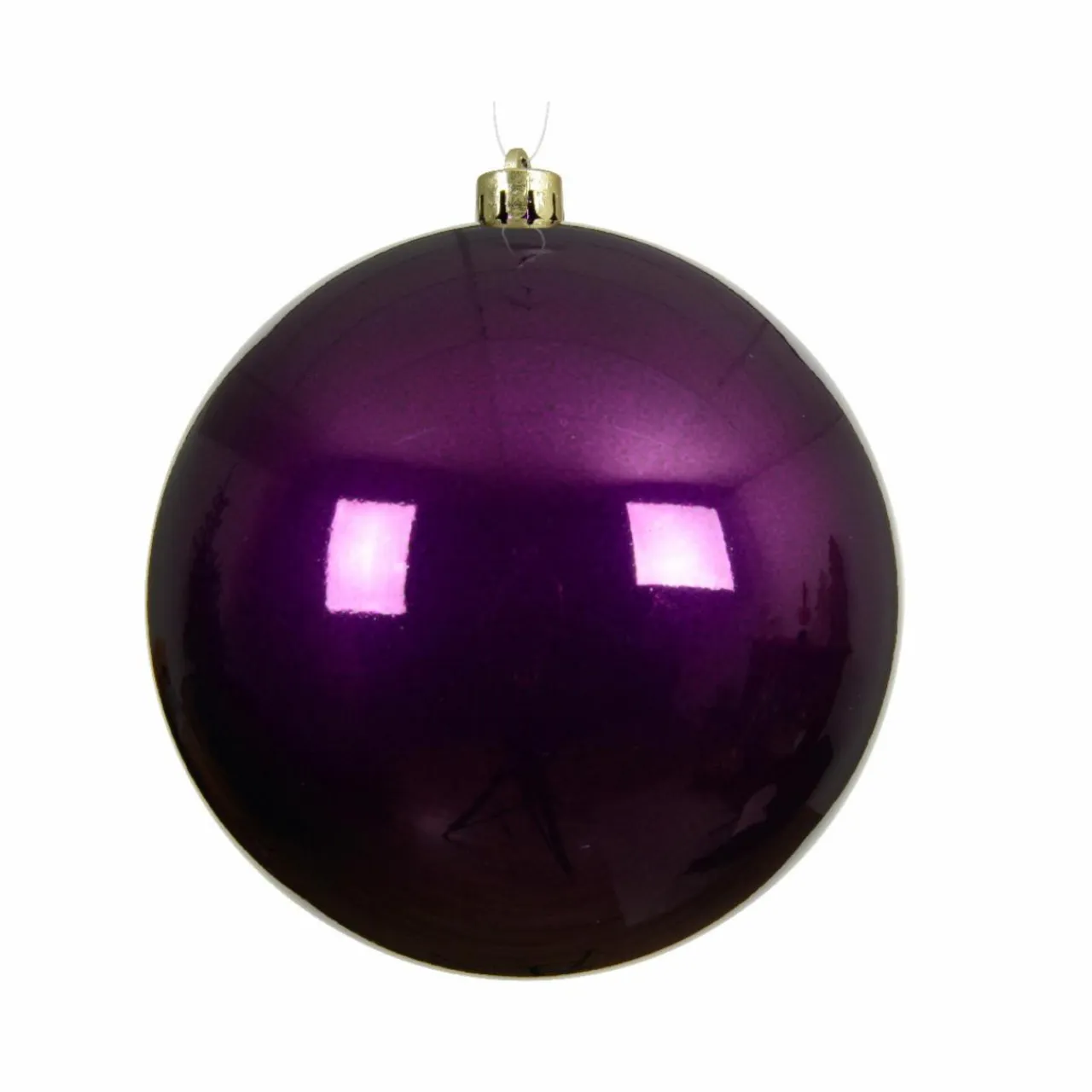 KAEMINGK Boule de Noël (D200 mm) Alpine Figue Violet Best