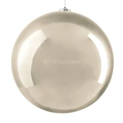 KAEMINGK Boule de Noël (D140 mm) Alpine Perle Hot