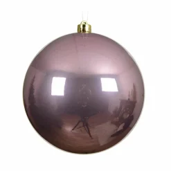 KAEMINGK Boule de Noël (D200 mm) Alpine Vieux rose New