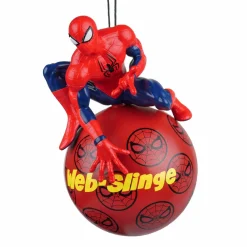 CHRISTMAS INSPIRATIONS Boule de Noël (D130 mm) Disney Spiderman Rouge Hot