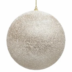 FEERIC LIGHTS Boule de Noël (D150 mm) Féerie Champagne enneigé Or Hot