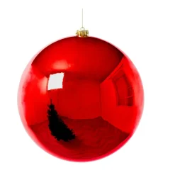 EMINZA Boule de Noël (D250 mm) New Alpine Rouge Hot