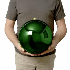 EMINZA Boule de Noël (D250 mm) New Alpine Vert sapin