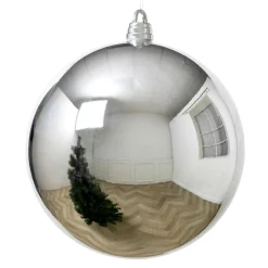 EMINZA Boule de Noël (D400 mm) New Alpine XXL Argent Sale
