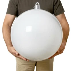 EMINZA Boule de Noël (D400 mm) New Alpine XXL Blanc