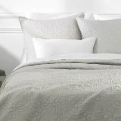 ATMOSPHERA Boutis et taies d'oreiller (240 x 260 cm) Arabesque Lin Discount