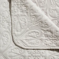 ATMOSPHERA Boutis et taies d'oreiller (240 x 260 cm) Arabesque Lin Discount