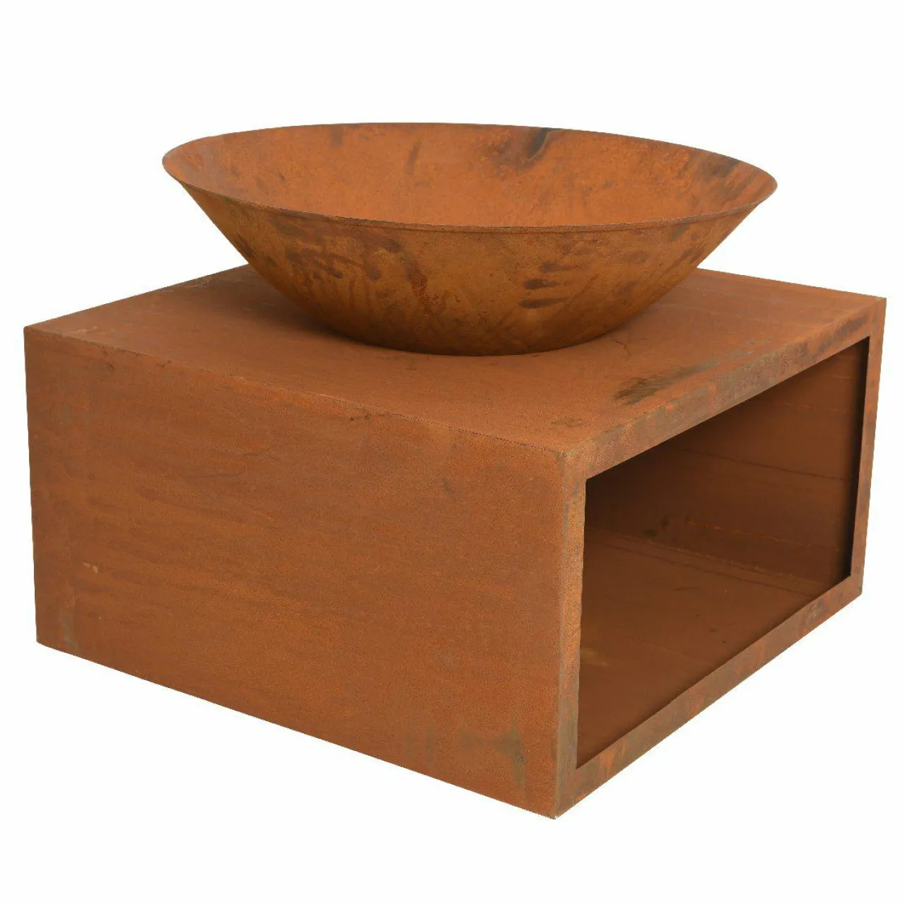 #N/A Brasero de jardin (D75 x H58 cm) Moderna Rouille Hot