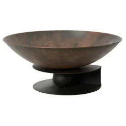 #N/A Braséro d'extérieur (D60 x H50 cm) Flambo Brun antique Marron Outlet