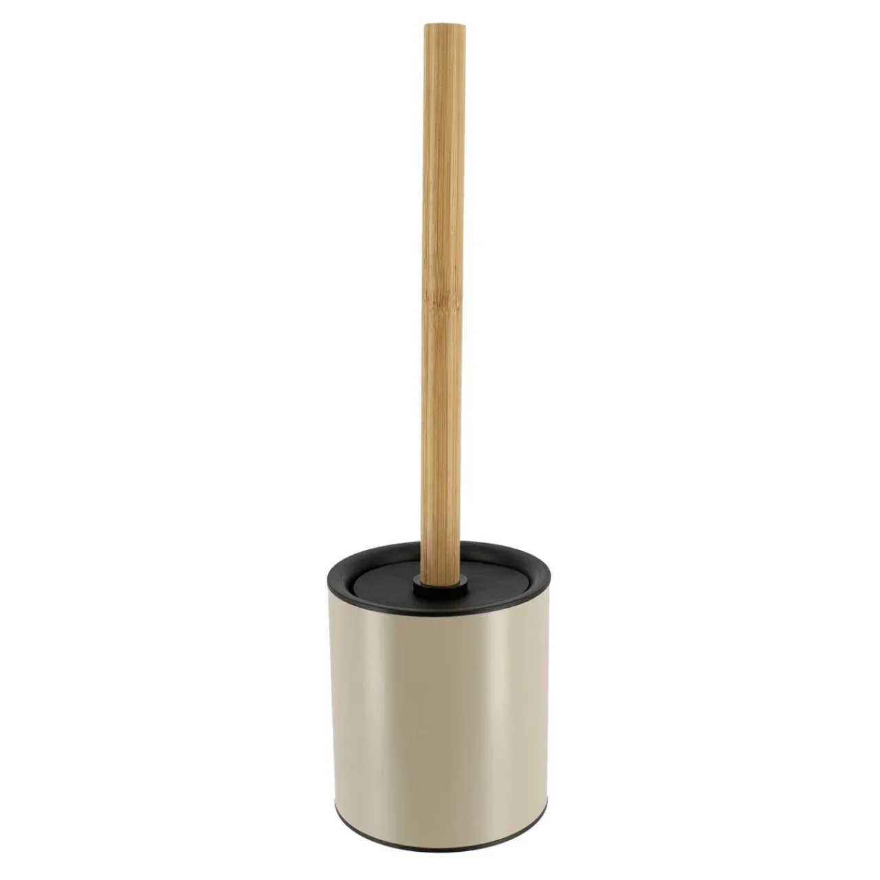 TENDANCE Brosse WC métal Purebamboo Taupe Hot