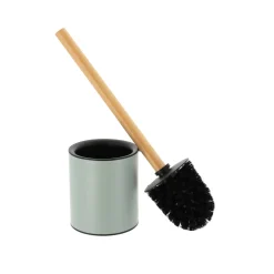 TENDANCE Brosse WC métal Purebamboo Vert Eucalyptus Hot