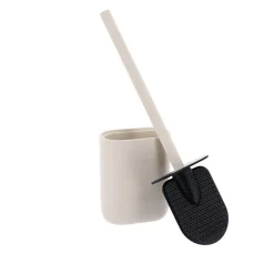 TENDANCE Brosse WC ovale Japandi Beige Outlet