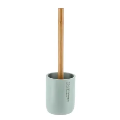 TENDANCE Brosse WC polyrésine Purebamboo Vert Eucalyptus Outlet