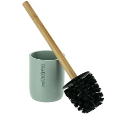 TENDANCE Brosse WC polyrésine Purebamboo Vert Eucalyptus Outlet