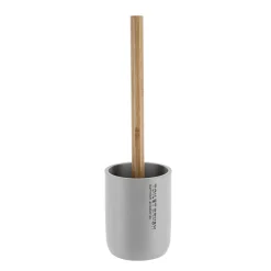TENDANCE Brosse WC polyrésine Purebamboo Gris clair Hot