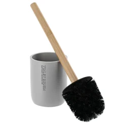 TENDANCE Brosse WC polyrésine Purebamboo Gris clair Hot