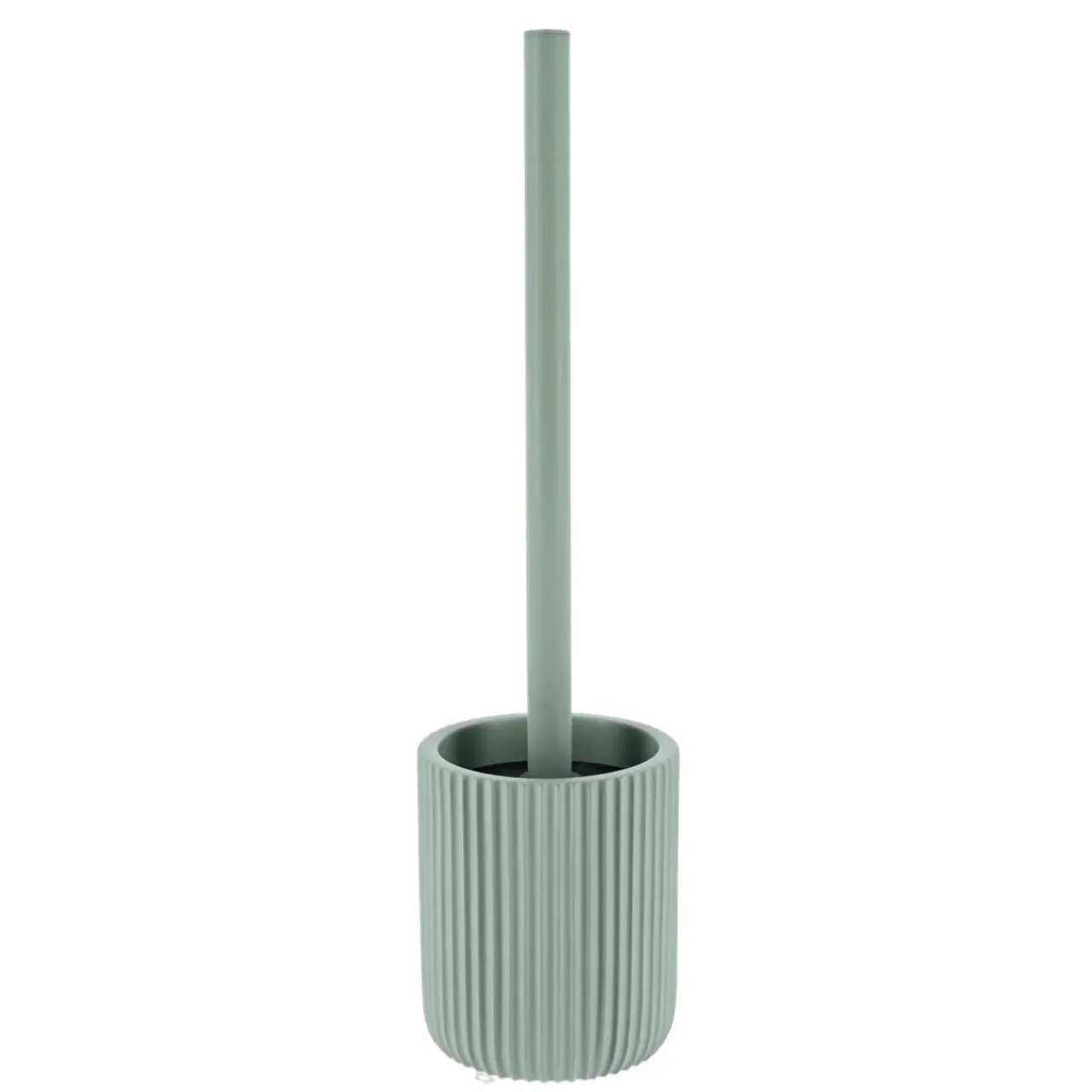 TENDANCE Brosse WC Timeless Strié Vert Eucalyptus Clearance