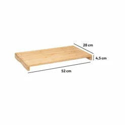 ATMOSPHERA Cache plaques de cuisson (52 x 28 cm) Siao Naturel Clearance