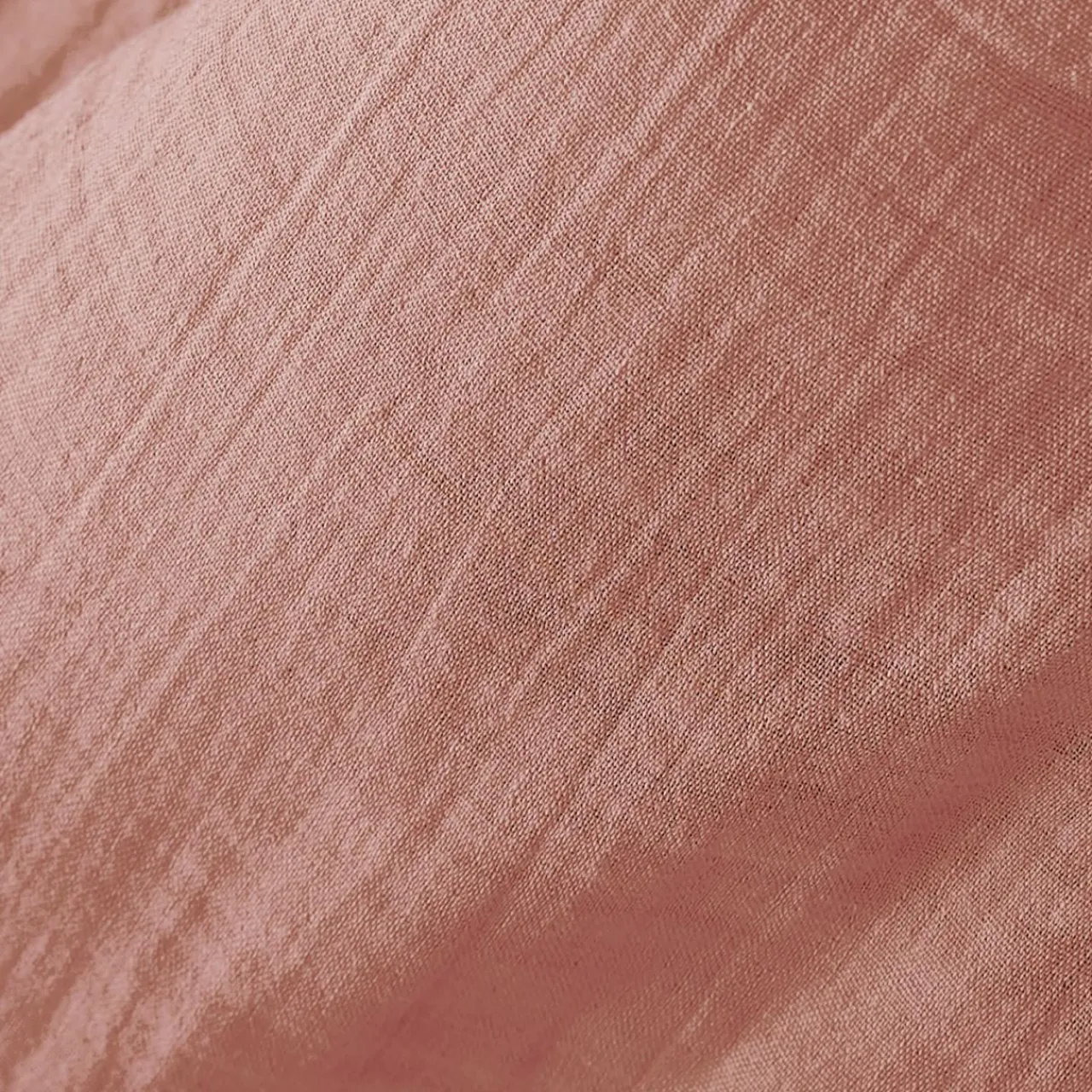 EMINZA Cache-sommier Gaze de coton (140 x 190 cm) Gaïa Rose Pêche Online