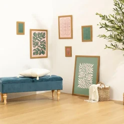Atmosphera, cru017dateur d'intu017drieur Cadre photo mural bois (10 x 15 cm) Alix Marron Sale
