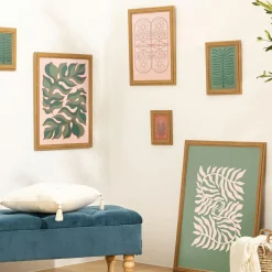 Atmosphera, cru017dateur d'intu017drieur Cadre photo mural bois (30 x 40 cm) Alix Marron Online