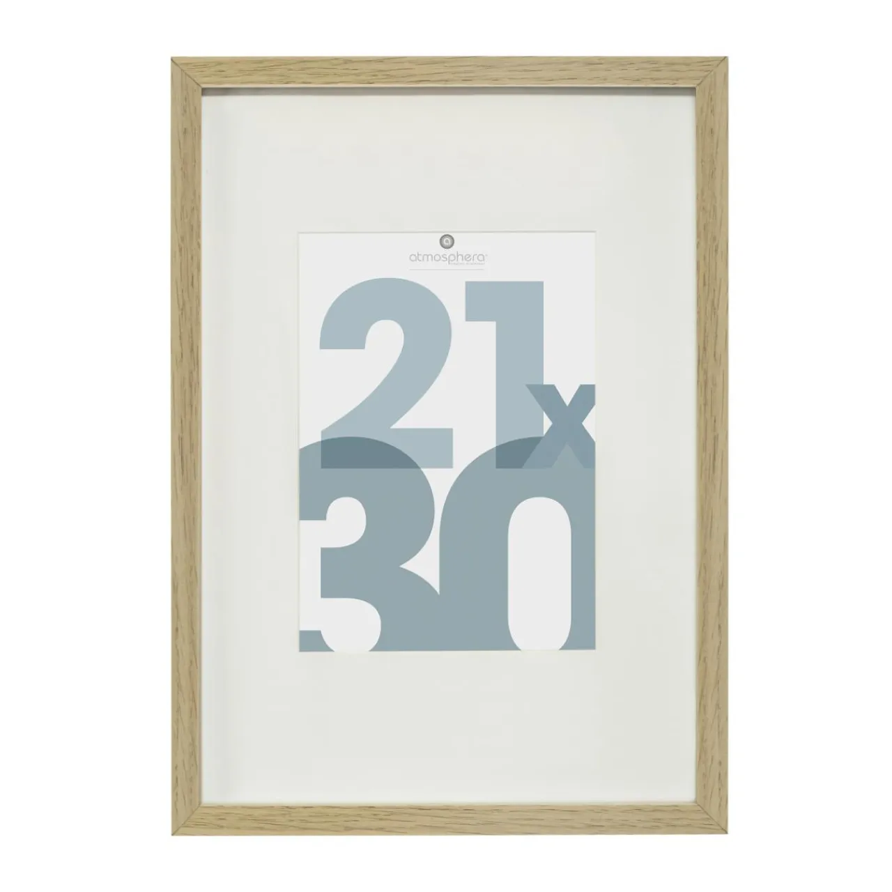 ATMOSPHERA Cadre photo (21 x 30 cm) Manu bois naturel Beige Online