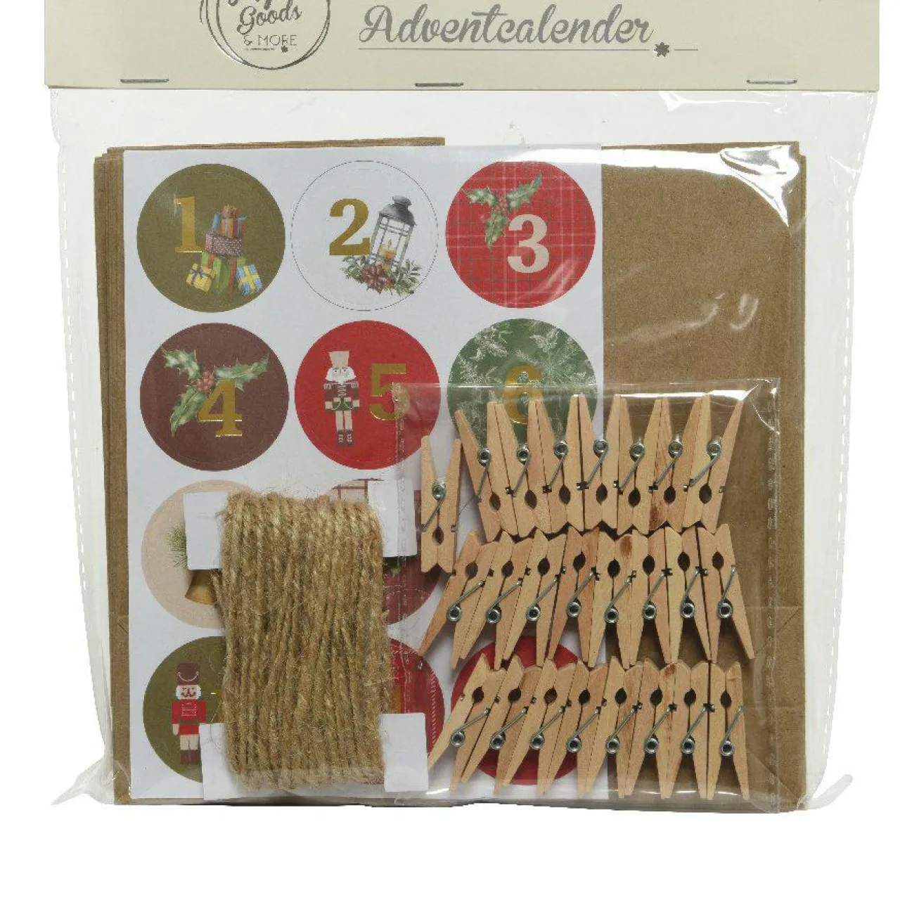 KAEMINGK Calendrier de l'avent à confectionner soi même guirlande Or Online