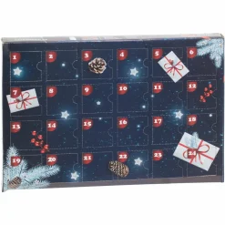 Feeric Lights & Christmas Calendrier de l'Avent Personnages pour village de noel Bleu Online