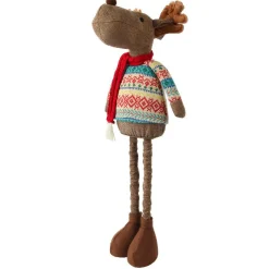 KAEMINGK Caribou debout (H77 cm) André pull tricoté Marron Best