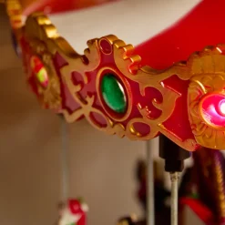 KAEMINGK Carrousel lumineux et animé (H25 cm) Souvenirs d’Hiver Multicolore Discount