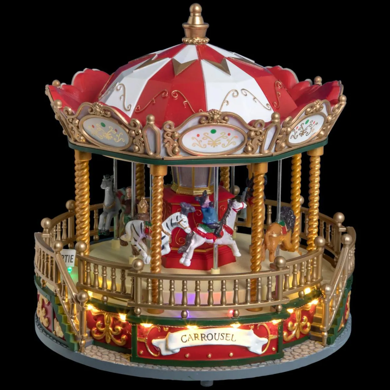 Feeric Lights & Christmas Carrousel lumineux et musical Nicolas New