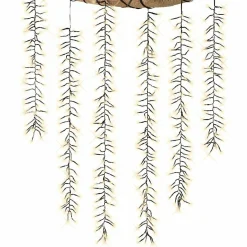 KAEMINGK Cascade lumineuse 2 m 480 LED câble noir Effet scintillant Blanc chaud Blanc Chaud - câble noir Discount