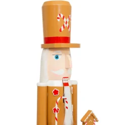 JJA Casse-noisette en bois (H106 cm) Georges adore les sucres d'orges Marron Best