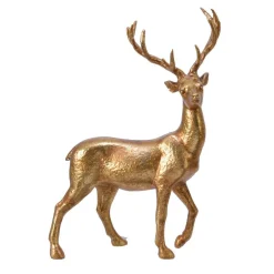 KAEMINGK Cerf décatif (H22 cm) Fêt enchanté Dée Or Discount