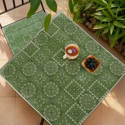 EMINZA Chaise bistrot pliable en mosaïque Aveiro olive Vert Clearance