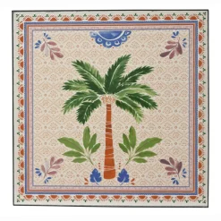 EMINZA Chaise bistrot pliable en mosaïque Havana Brun Marron Hot