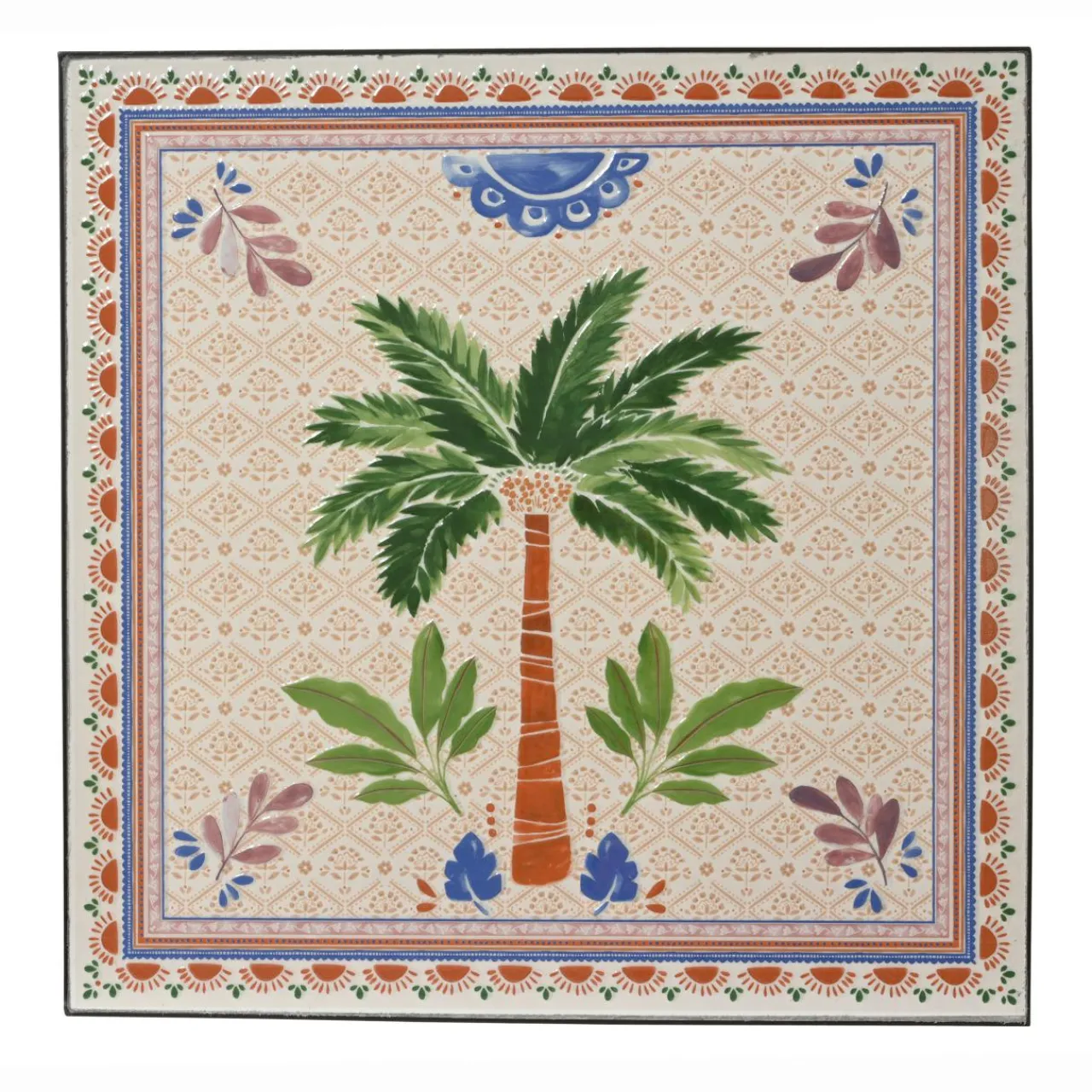 EMINZA Chaise bistrot pliable en mosaïque Havana Brun Marron Hot