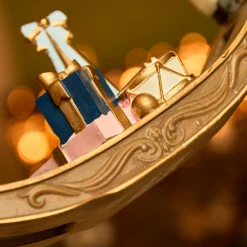 KAEMINGK Cheval à Bascule (H20 cm) Fée et ourson de Noël Beige Discount
