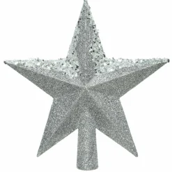 KAEMINGK Cimier de sapin pailleté Alpeo Argent Discount