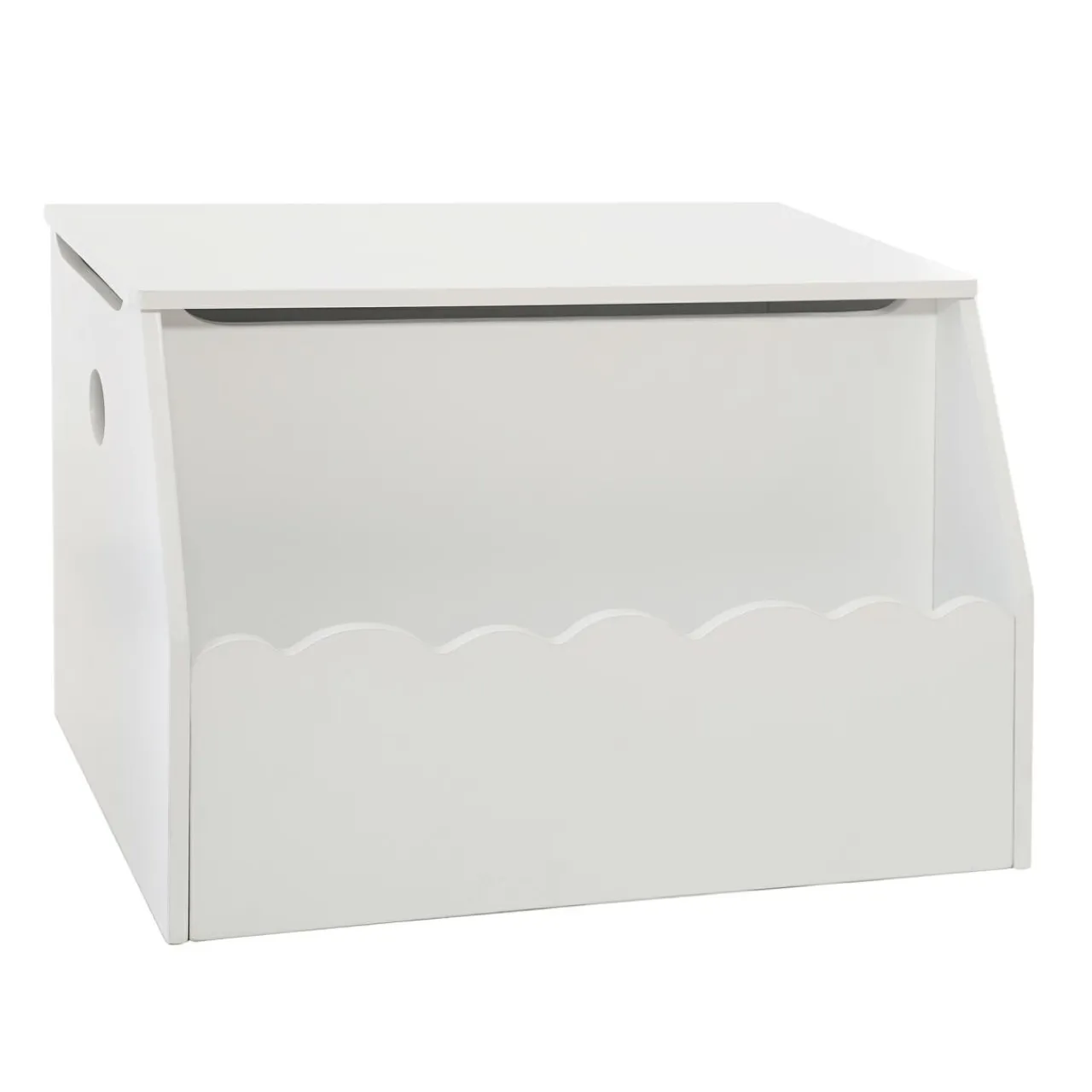 Atmosphera createur d'interieur for kids Coffre enfant bois (H38 cm) Evan Blanc Online