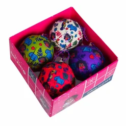 CHRISTMAS INSPIRATIONS Coffret de 4 boules de Noël (D75 mm) DIsney Encanto Multicolore Clearance