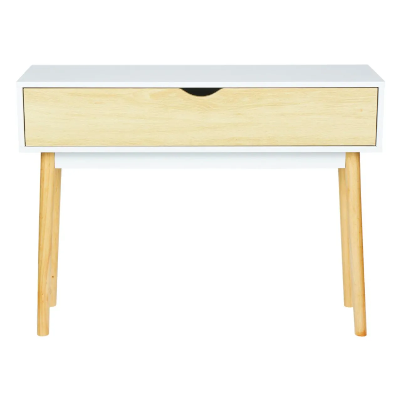 OSTARIA Console bois (H75 cm) Hortense he Blanc Best
