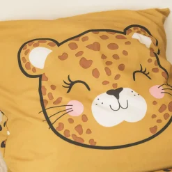 l'Effet Papillon Couette imprimée enfant coton (140 x 200 cm) Lola Caramel Hot