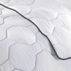 EMINZA Couette très chaude enveloppe percale de coton (260 x 240 cm) Galaxie he Blanc Best