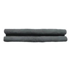 LUANCE Coussin bas de porte double velours cotelé (80 cm) Ernest Gris Best