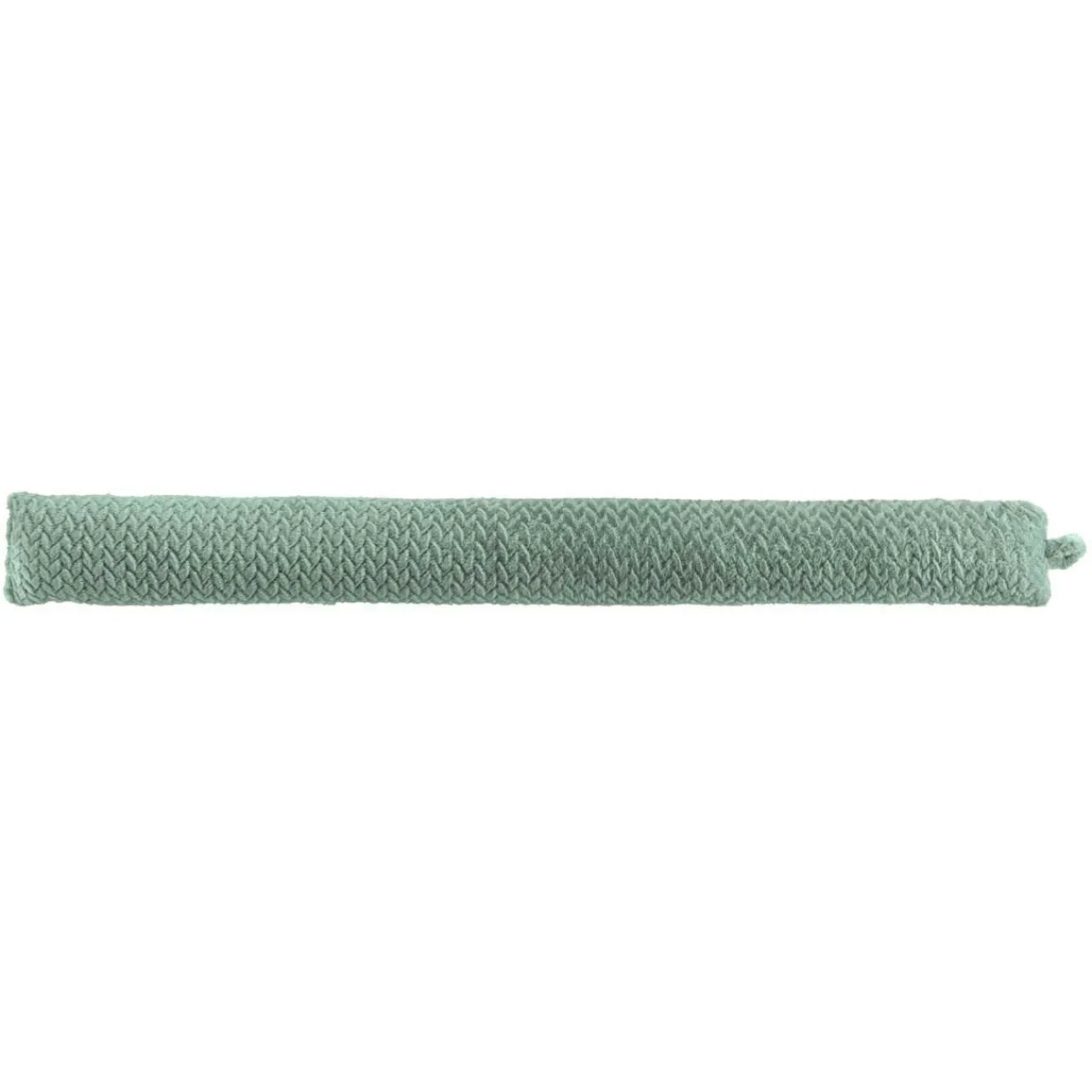 douceur d'intu017drieur Coussin bas de porte flanelle (80 x 10 cm) Flanela Vert kaki